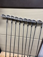 Spalding Diplomat 2 Golf Irons Eight Handed Steel Shafts 3-9,Pw&Sw