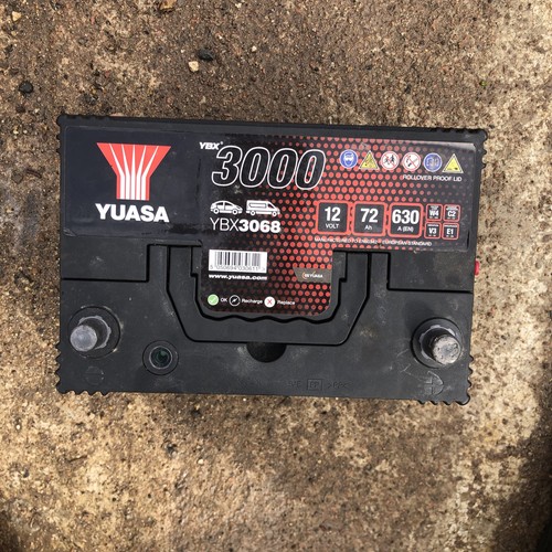 Yuasa ybx3068 battery working - battery,