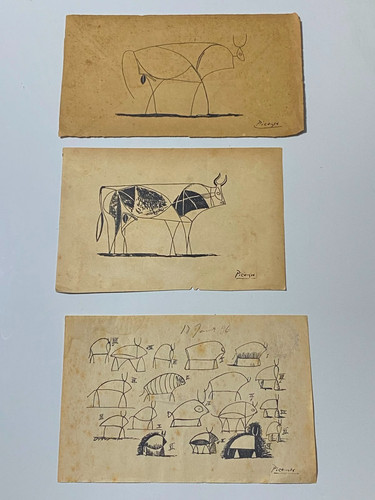Pablo picasso drawing - pablo, of