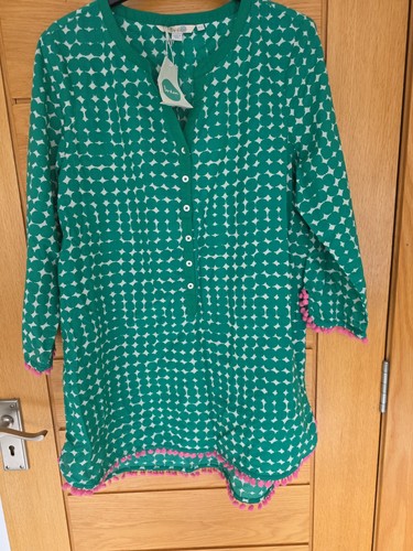 Green tunic top - tunic,