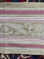 Laura Ashley Home Damask Cotton Holiday Table runner 
