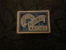 Scottish Bluebell Matches Matchbox 1940s