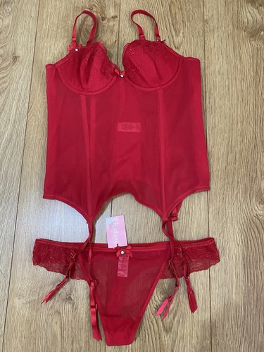 Red underwear set - underwear,