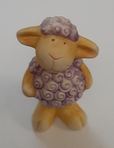 Purple sheep cute delightful - ,
