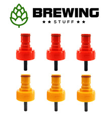6 x KegLand Carbonation Cap