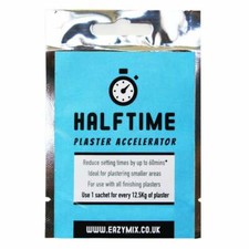 Eazymix Halftime Plaster Accelerator Mix Sachet Reduce Setting Times Of Plaster