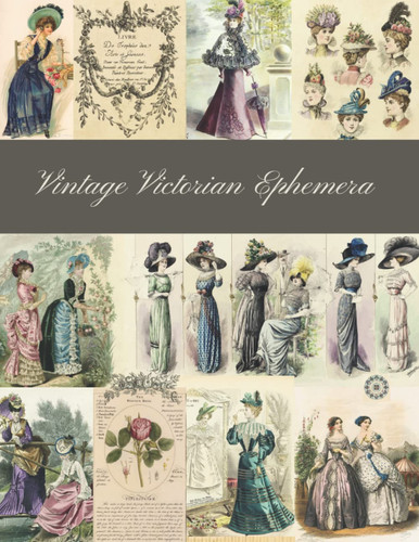 Vintage victorian ephemera - vintage, a