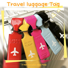 Fab Luggage Baggage Tags Labels Name Address ID Suitcase Travel Bag Trip 6 Color