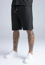 SikSilk Mens Black Towelling