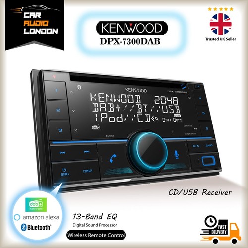 Kenwood dpx 7300dab double din - kenwood, dpx-7300dab