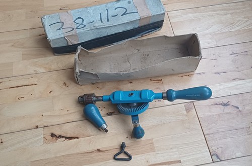 Hand drill footprint 1983 - hand,