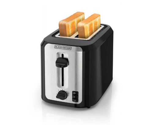 Black decker slice toaster - black+decker, 2-slice
