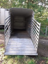 Iffor Williams TA5G 12ft x 6ft x 5ft2 stock trailer gwo, dream to tow 2.6t gross