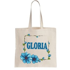 GLORIA Ladies Personalised Shopping Bag Tote  Christmas Gift Birthday