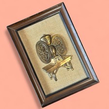 Vintage 3D Brass Coffee