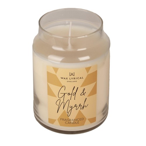 Wax lyrical gold and myrrh - gold,