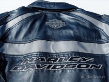 Genuine Harley Davidson, exc con,  Men's Leather Motorcycle Jacket,  size USA XL
