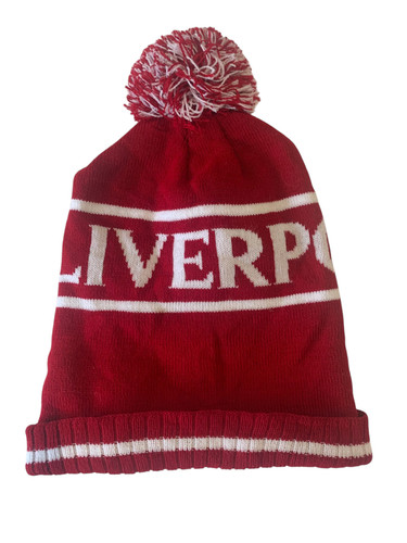 Liverpool football bobble hat - football,