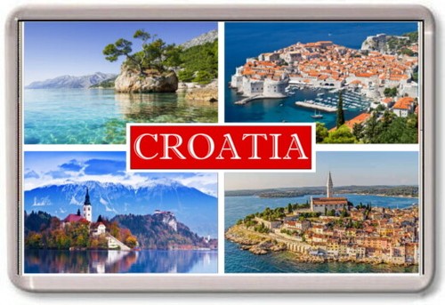 Fridge magnet croatia - fridge,
