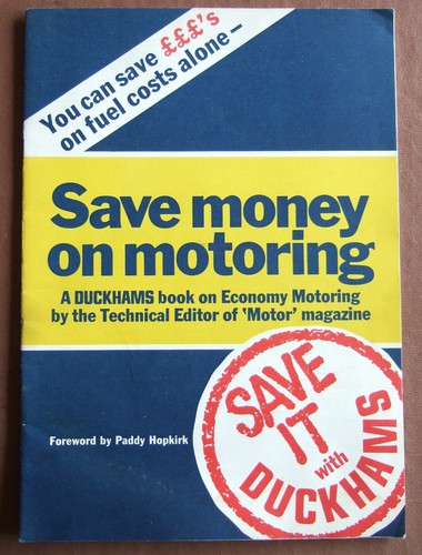 1975 duckhams save - duckhams, money