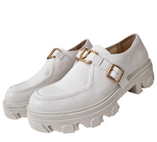 Womens Ladies Brogues Chunky