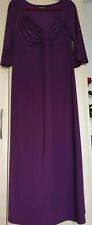 Antthony Design Stunning Maxi Aubergine Dress 14 ~BNWOT