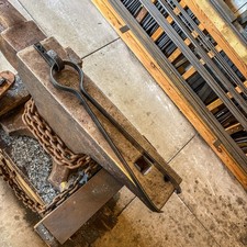 Blacksmith fire tongs hook - &,