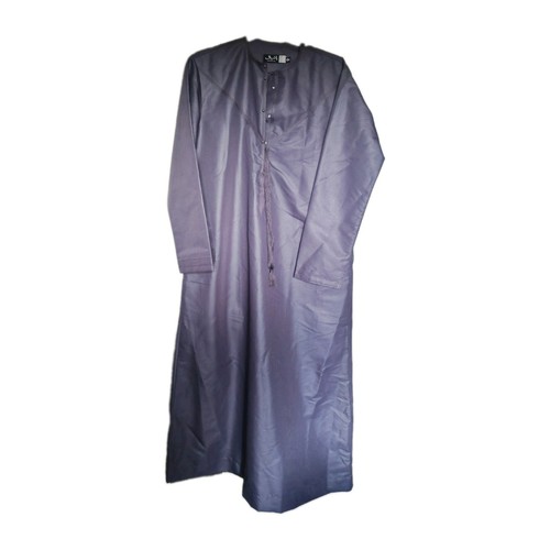 Aniq men thobe grey tassel - aniq,