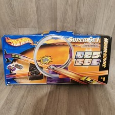 2001 Hot Wheels Track Worx Super 6 in 1 track set -MISSING CARS Only