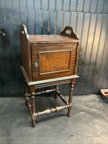 Antique 1900s humidor side - humidor,