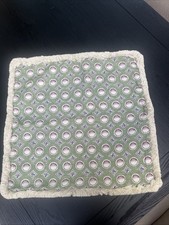 OKA Fringed Cushion, Green/