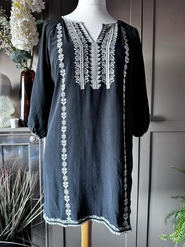 Warehouse black silk - black,