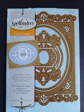 Spellbinders Die Card Creator Herloom Legacy S6-010 Craft Die Cutter - 4 Dies
