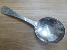 Silver Engraved Norwegian Spoon Circa 1700