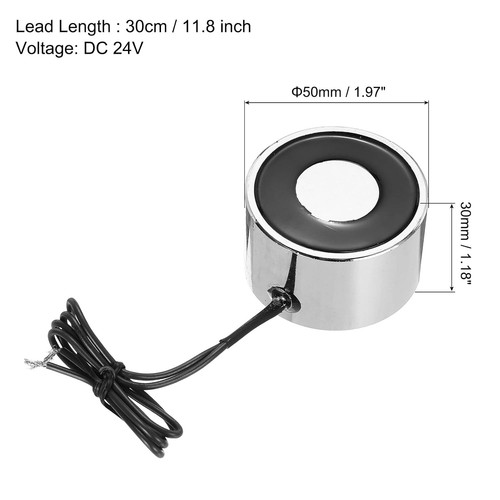 Solenoid electromagnet 24v - solenoid, dc