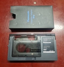 Panasonic VW-TCA7E Cassette Adaptor Converter Tape S-VHS VHS-C