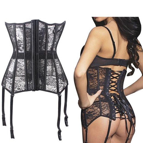 Woman lace sheer overbust - woman,
