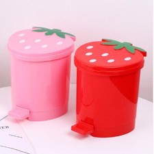 Mini Strawberry Trash Can with