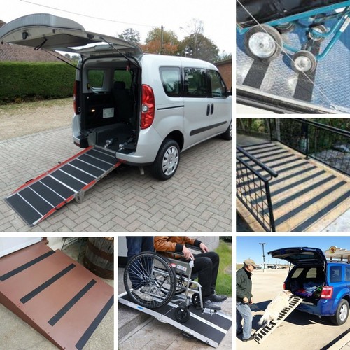 Wheelchair ramps anti - wheelchair, slip
