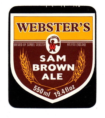 England vintage beer label - england,