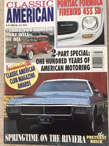 Classic american car mag - mag, march