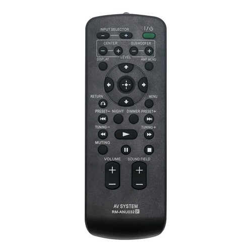 Anu032 remote replace for - remote,