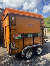 Horse Box Trailer Converted Into A Pizza Box