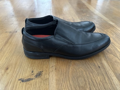 Leather smart shoes - m&s,