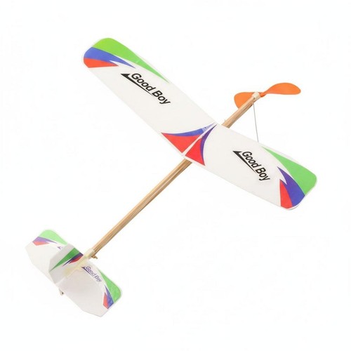 Rubber band powered glider - rubber,