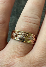 Clogau 9ct Diamond Cariad Am