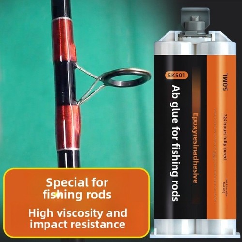 Transparent fishing rod glue - transparent,