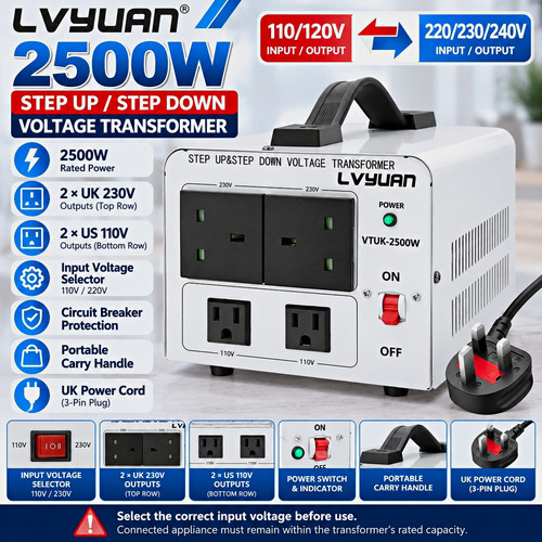 Lvyuan 2500va step down - 2500va,