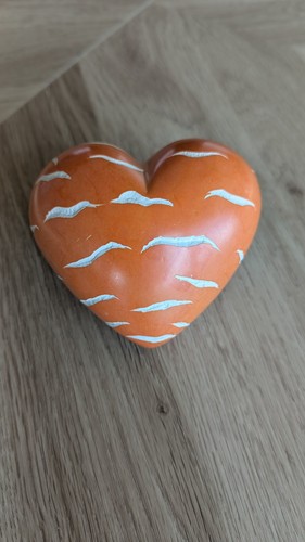 Soapstone love heart - soapstone,