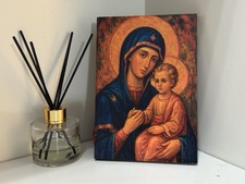 Wooden Icon of the Virgin Mary